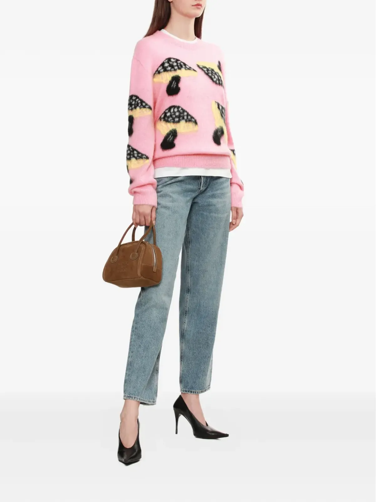 MSGM マッシュルームプリントセーター - 画像2