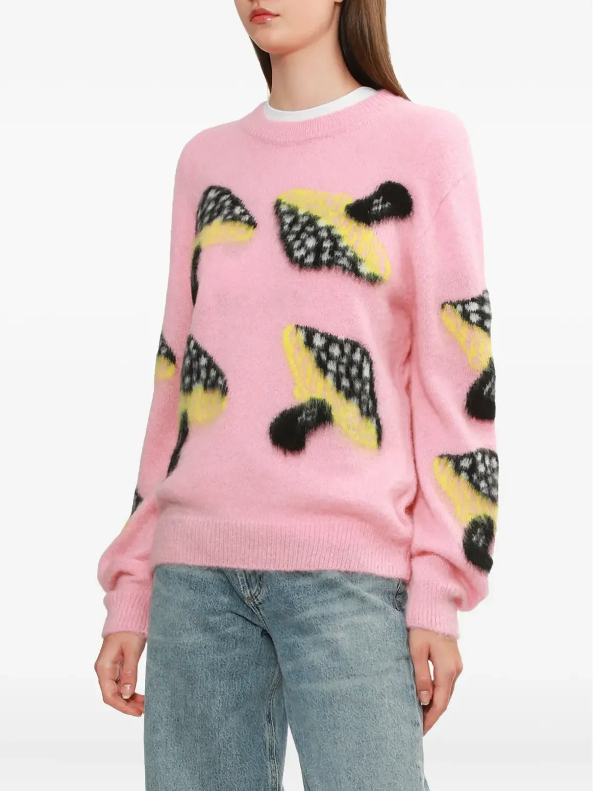 MSGM マッシュルームプリントセーター - 画像3