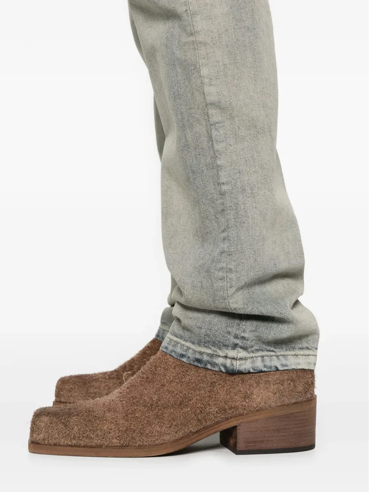 Rick Owens DRKSHDW ステッチングディテール ジーンズ - 画像5