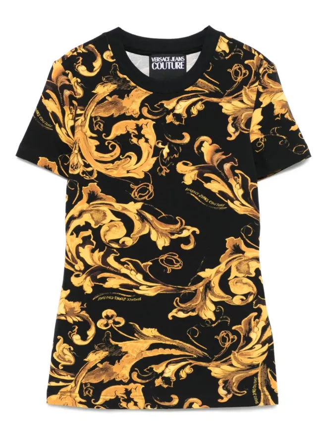 Versace Jeans Couture Versace Jeans Couture 全面プリントTシャツの商品画像