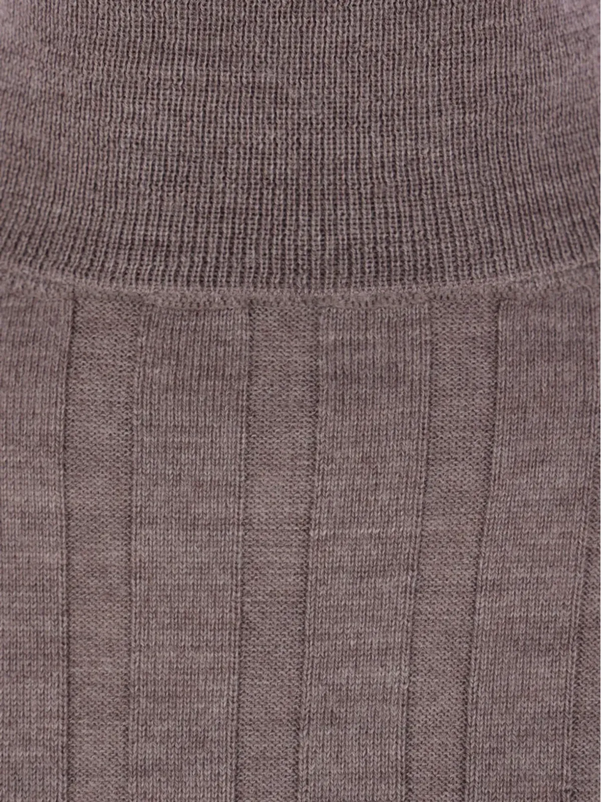 Allude リブ編みタートルネックセーター - 画像3