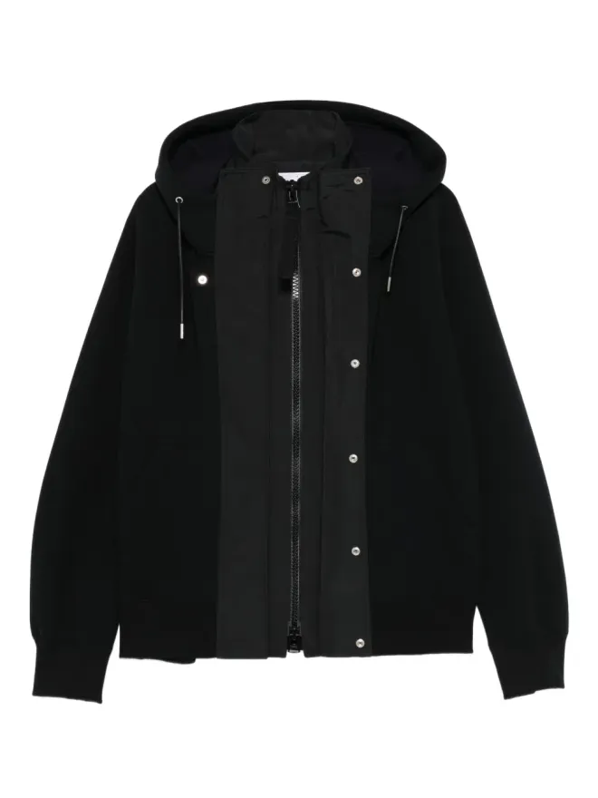 sacai sacai ジップフロントフードジャケットの商品画像