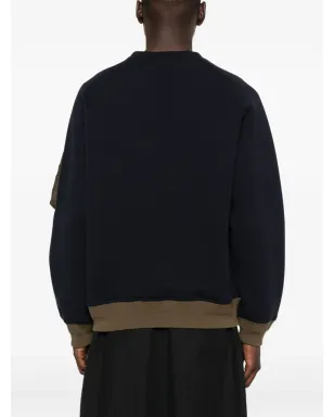 sacai パネルドジップファスニングセーター - サムネイル4