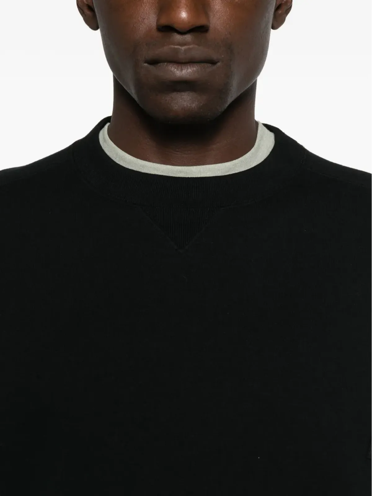 sacai ボタン留めジップポケット付きセーター - 画像5