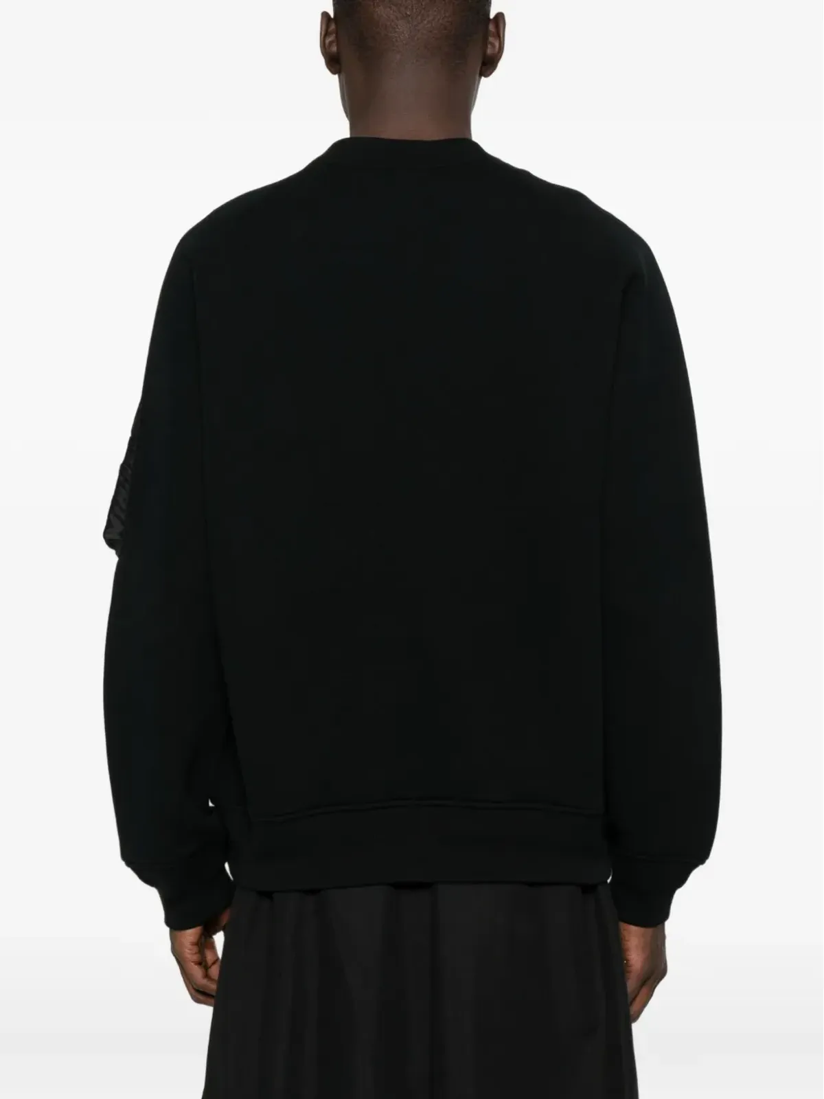 sacai ボタン留めジップポケット付きセーター - 画像4