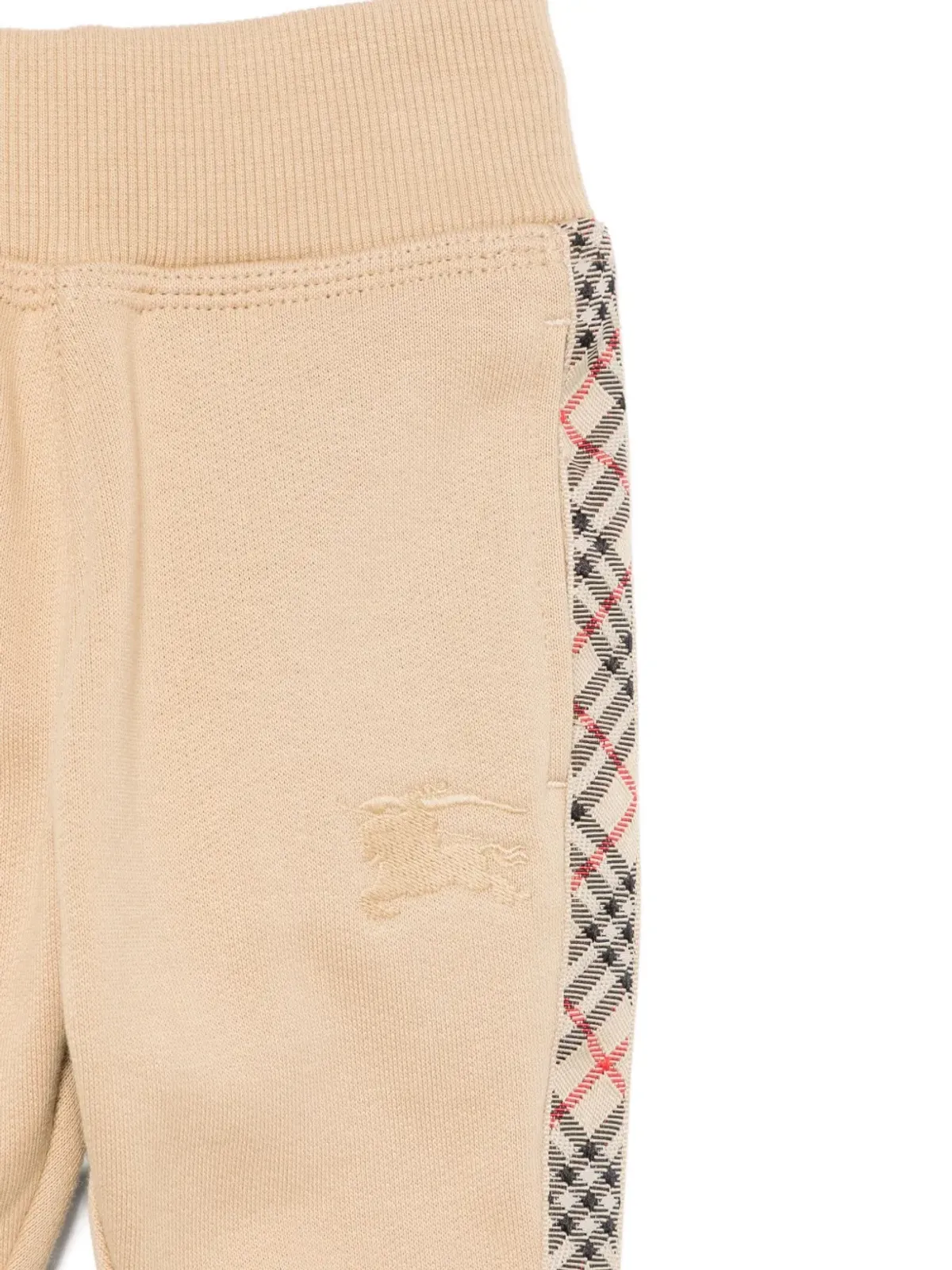 Burberry Kids チェックパネル トラックスーツボトムス - 画像3