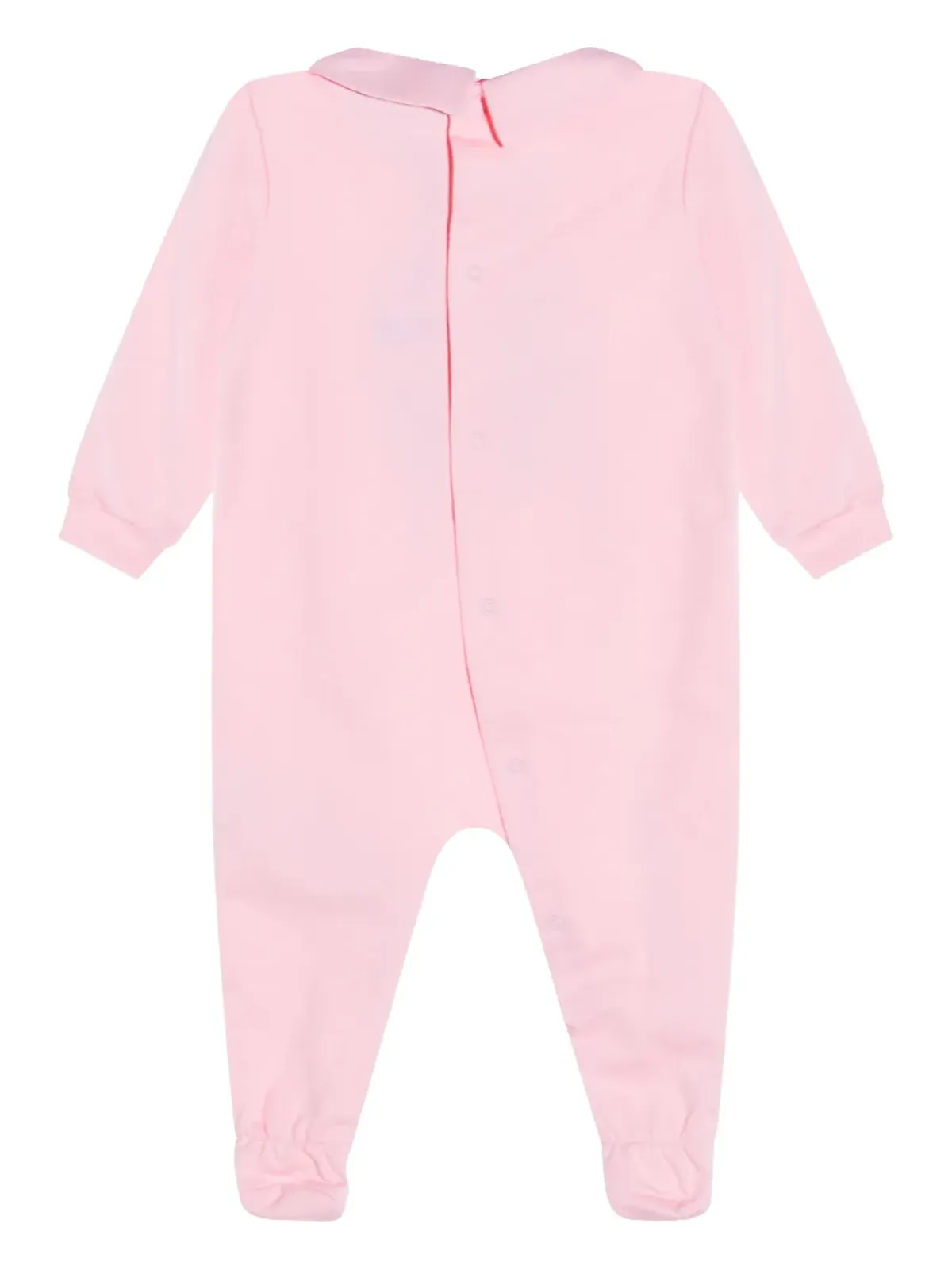Moschino Kids テディープリント ピーターパンカラー バブグロウ - 画像3