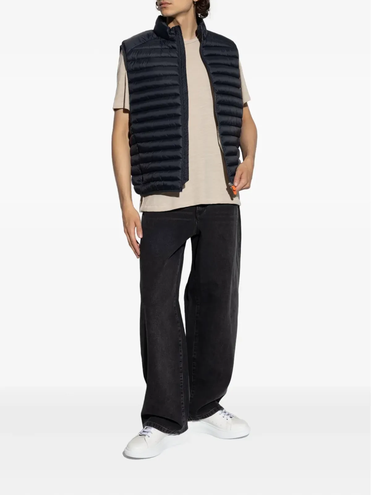rag & bone メランジ風コットンTシャツ - 画像2