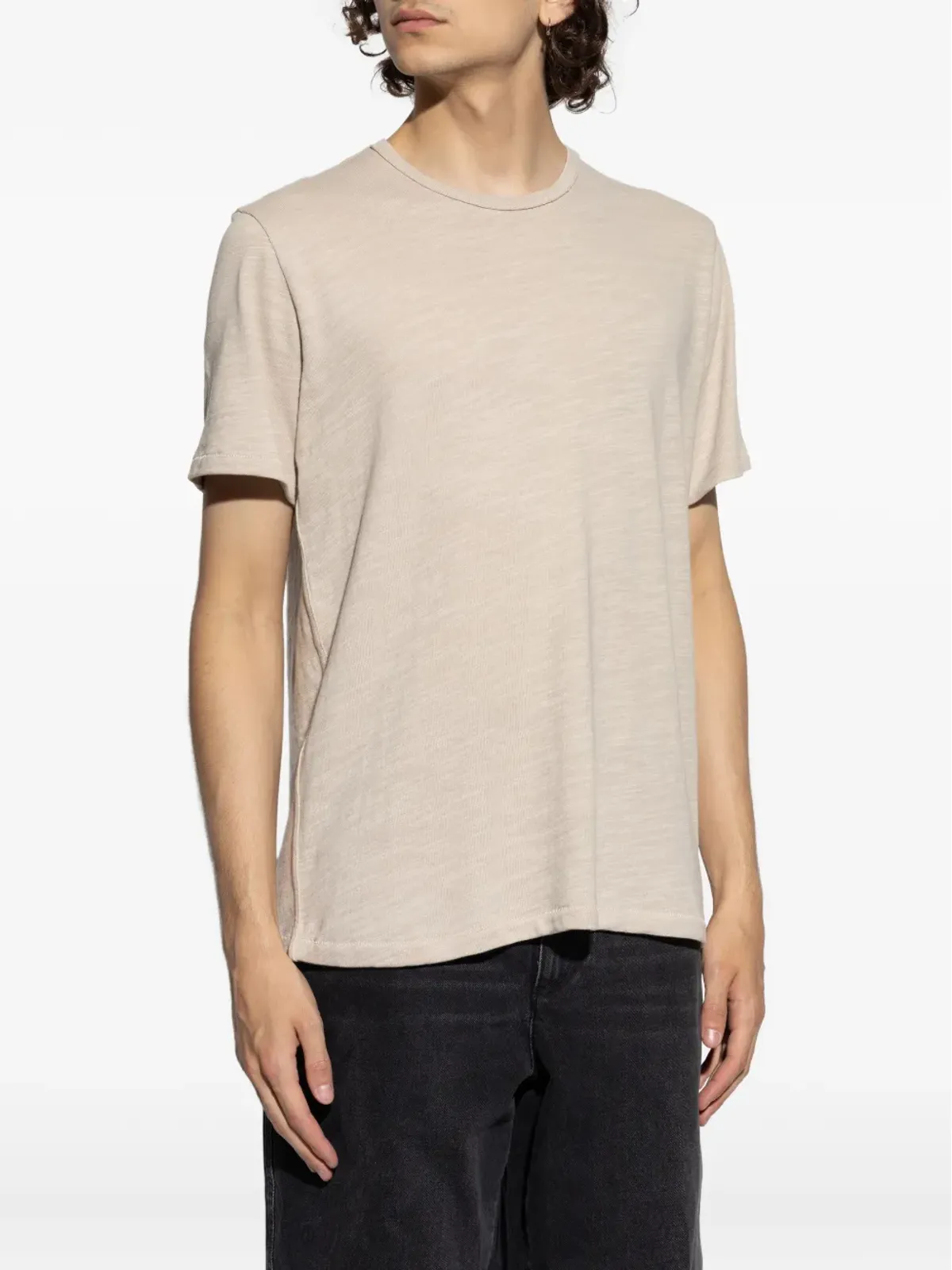 rag & bone メランジ風コットンTシャツ - 画像3