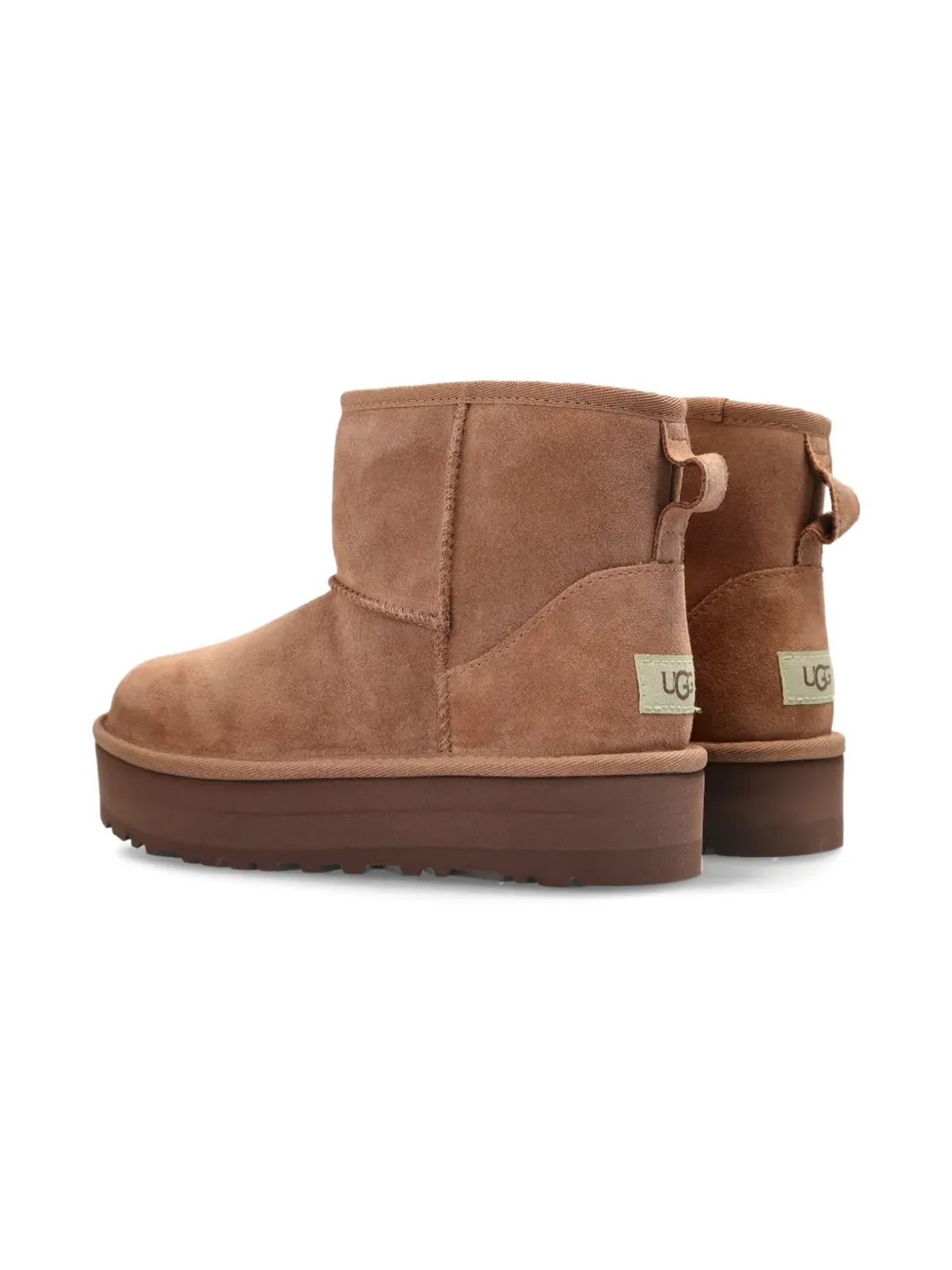 UGG Kids プラットフォームスエードブーツ - Brown - 画像3