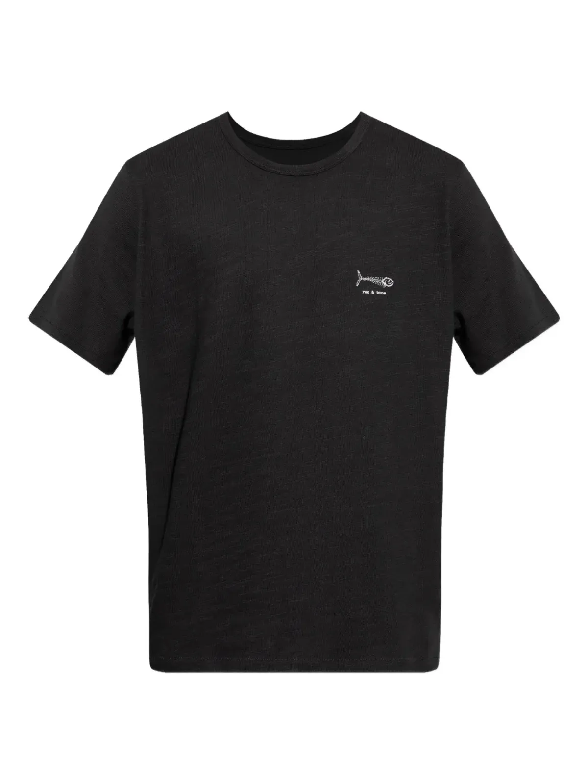 rag & bone 魚の刺繍入りコットンTシャツ - 画像1