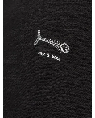 rag & bone 魚の刺繍入りコットンTシャツ - サムネイル5