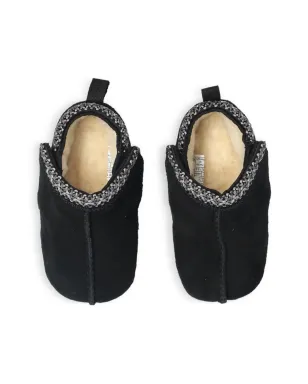 UGG Kids 編み込みトリム付きスエードブーツ - サムネイル4