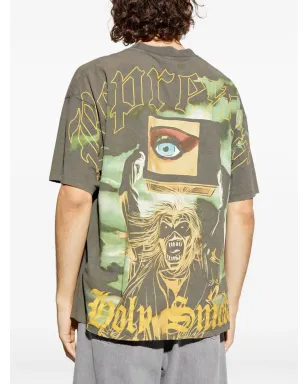 Represent x Iron Maiden Steed グラフィックプリントTシャツ - サムネイル4