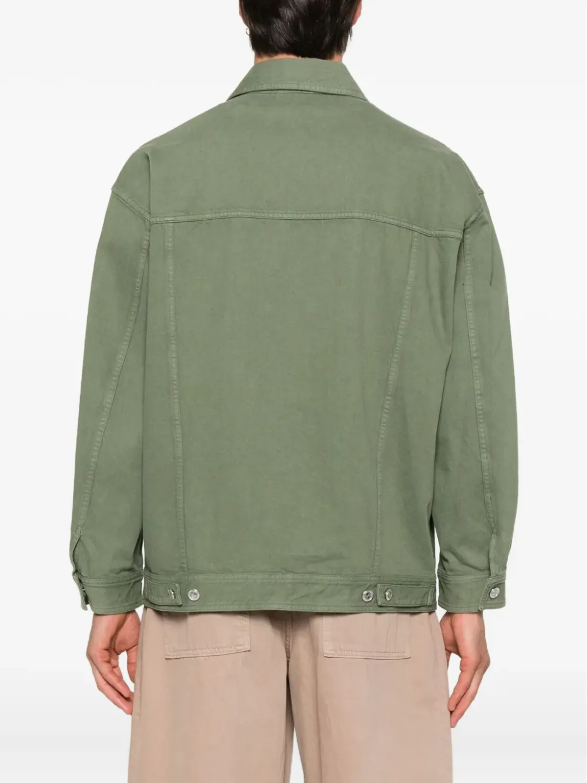 A.P.C. ボタン留め付きフラップポケットジャケット - 画像4