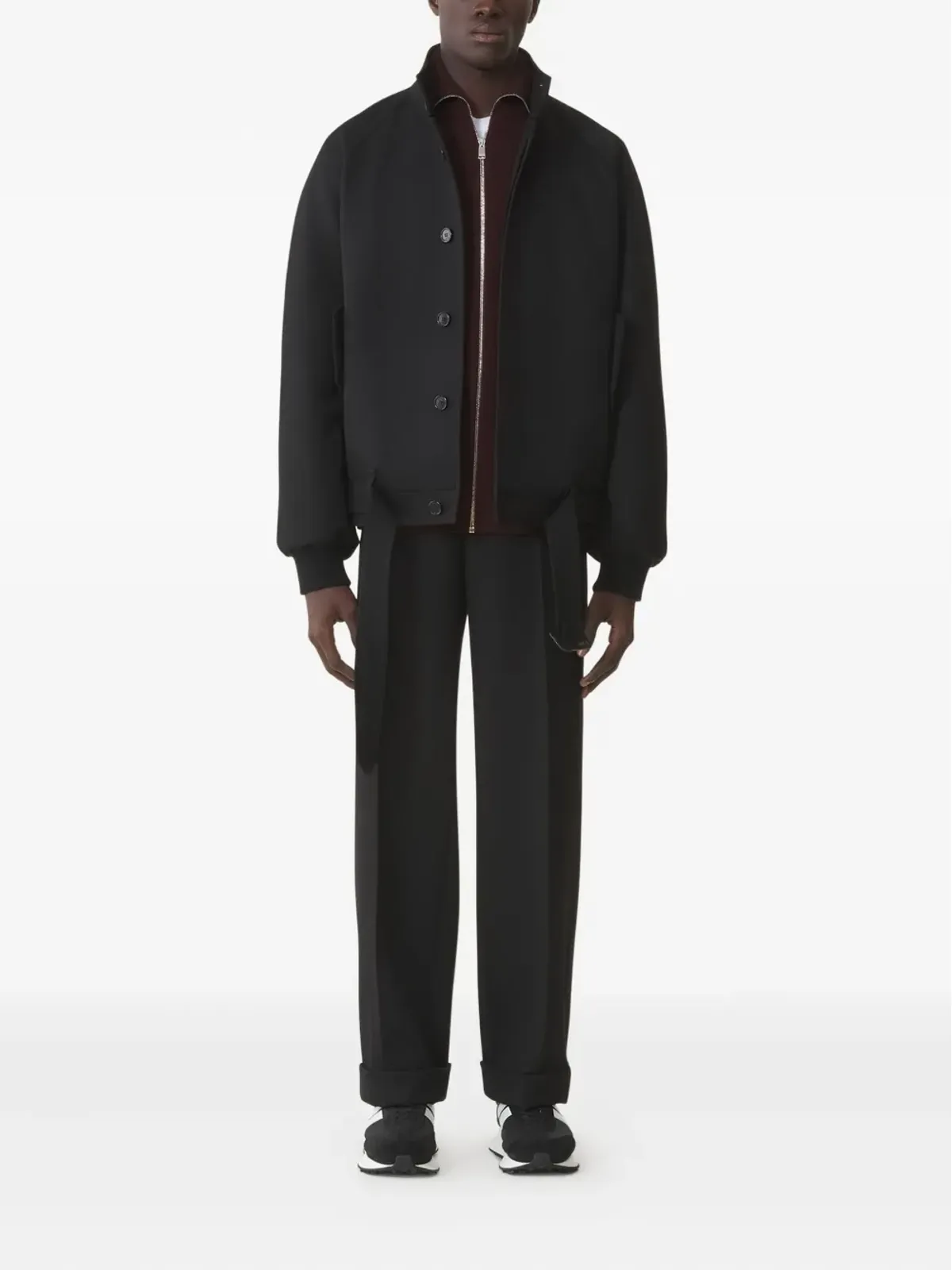 Lanvin ベルテッドジャケット - 画像2
