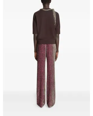 DRIES VAN NOTEN エラスティックウエスト ポルカドットパンツ - サムネイル4