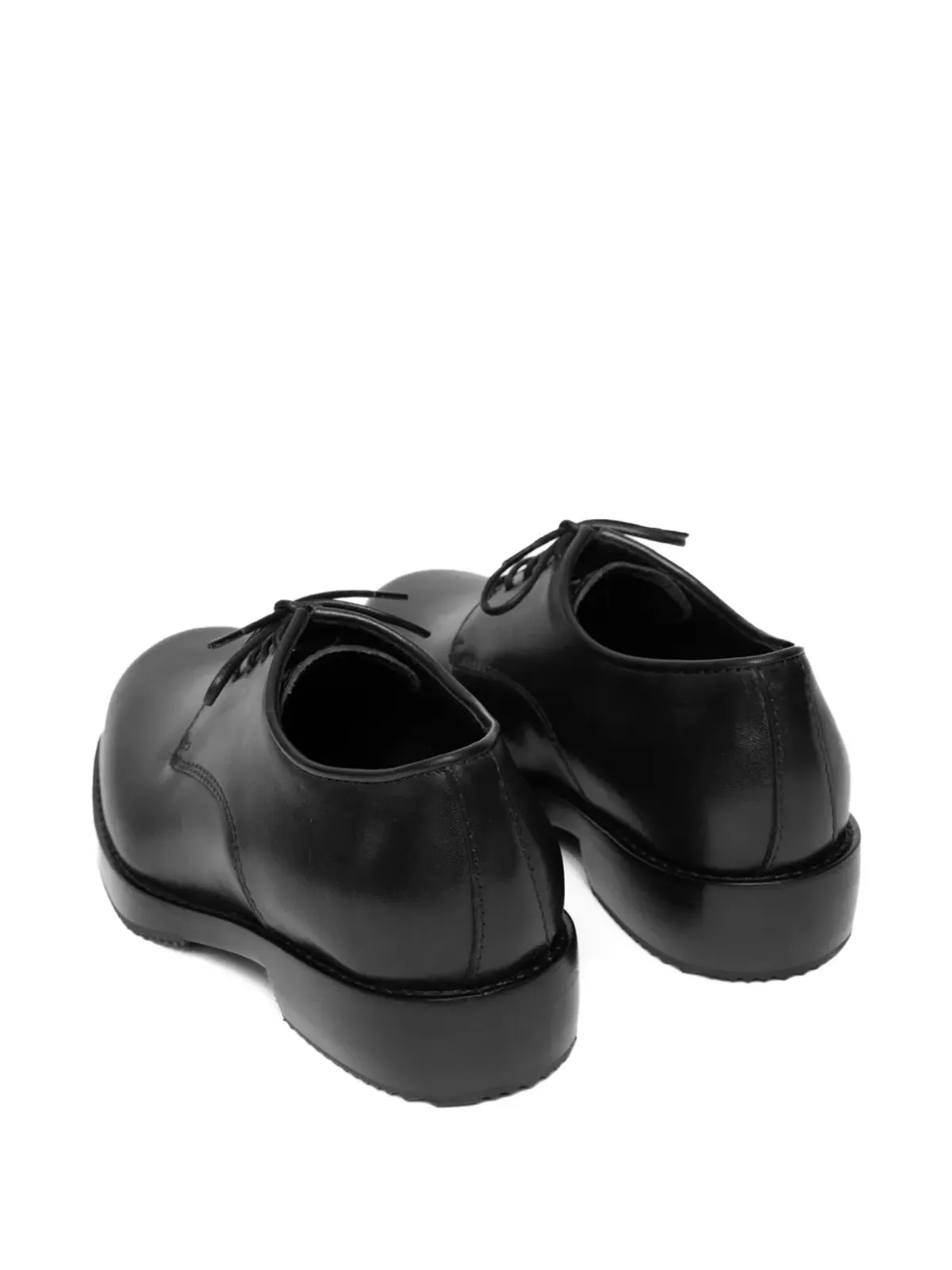 DRIES VAN NOTEN レザー レースアップ ダービーシューズ - 画像3