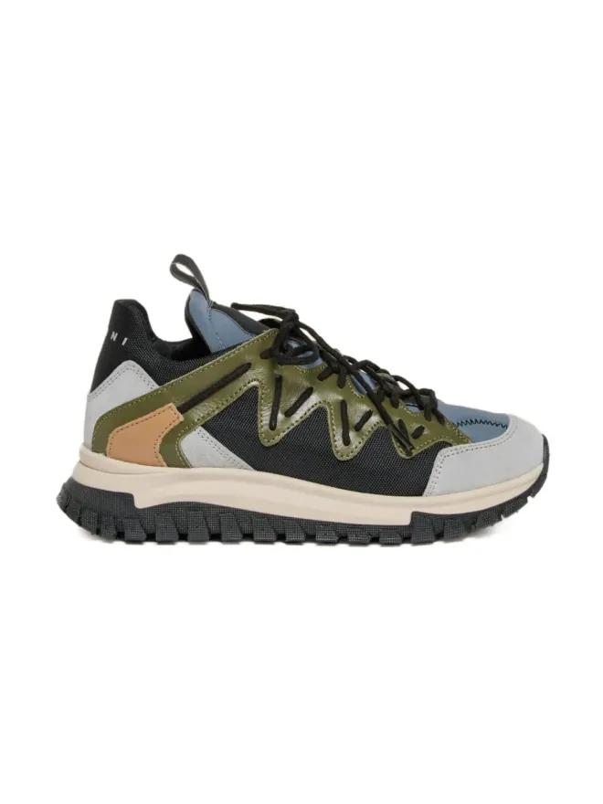 Marni Kids Marni Kids レースアップ ハイキングスタイル スニーカーの商品画像