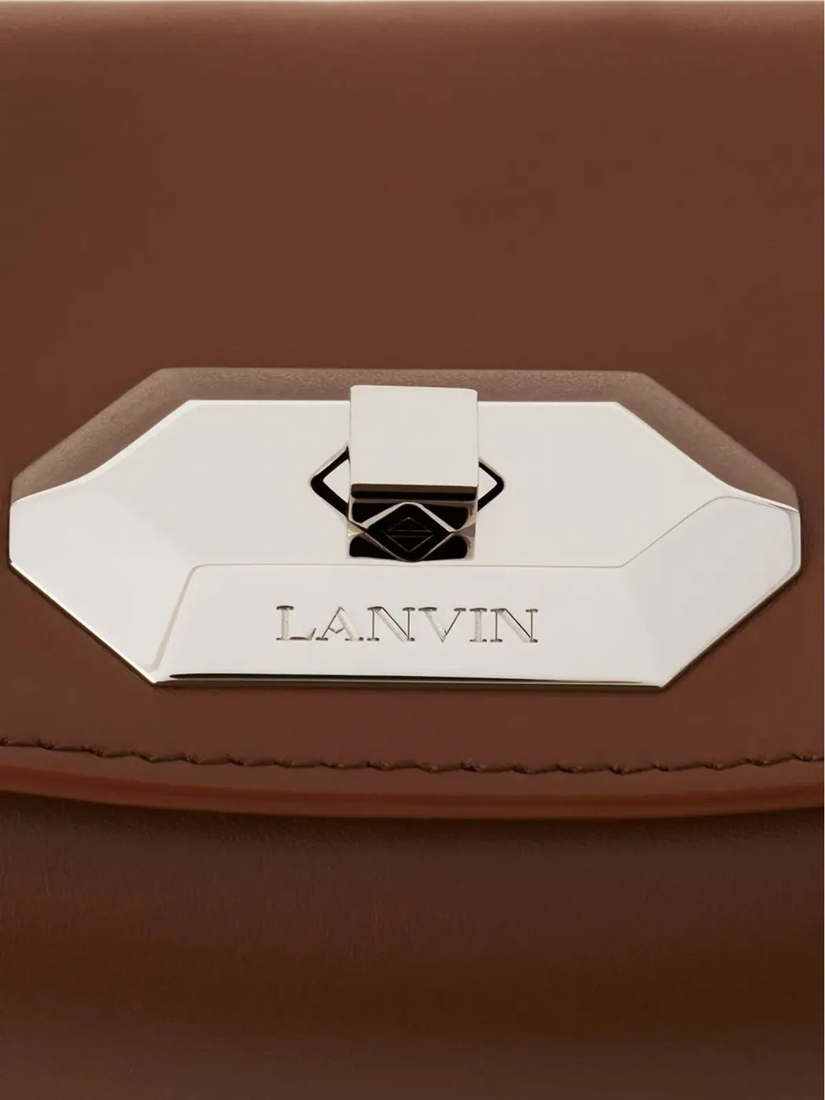 Lanvin レザー クラッチバッグ - 画像5