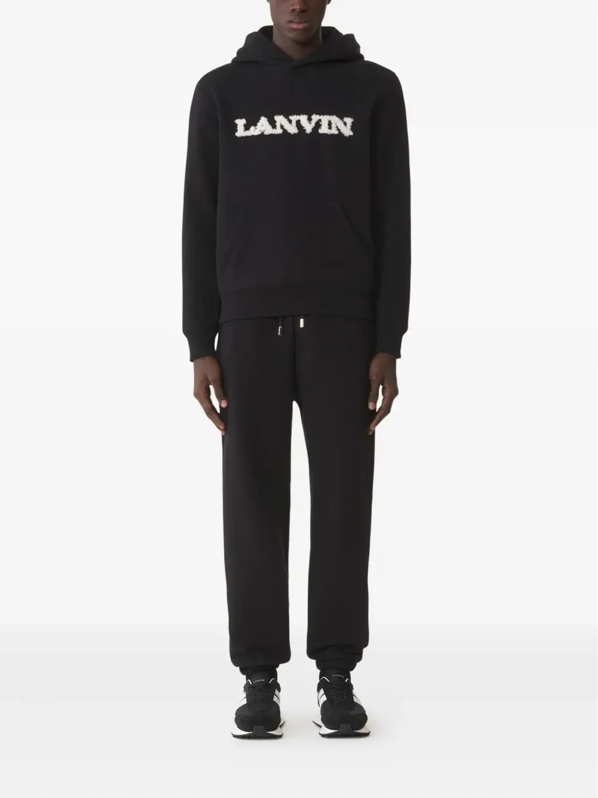 Lanvin 刺繍入りフーディ - 画像2