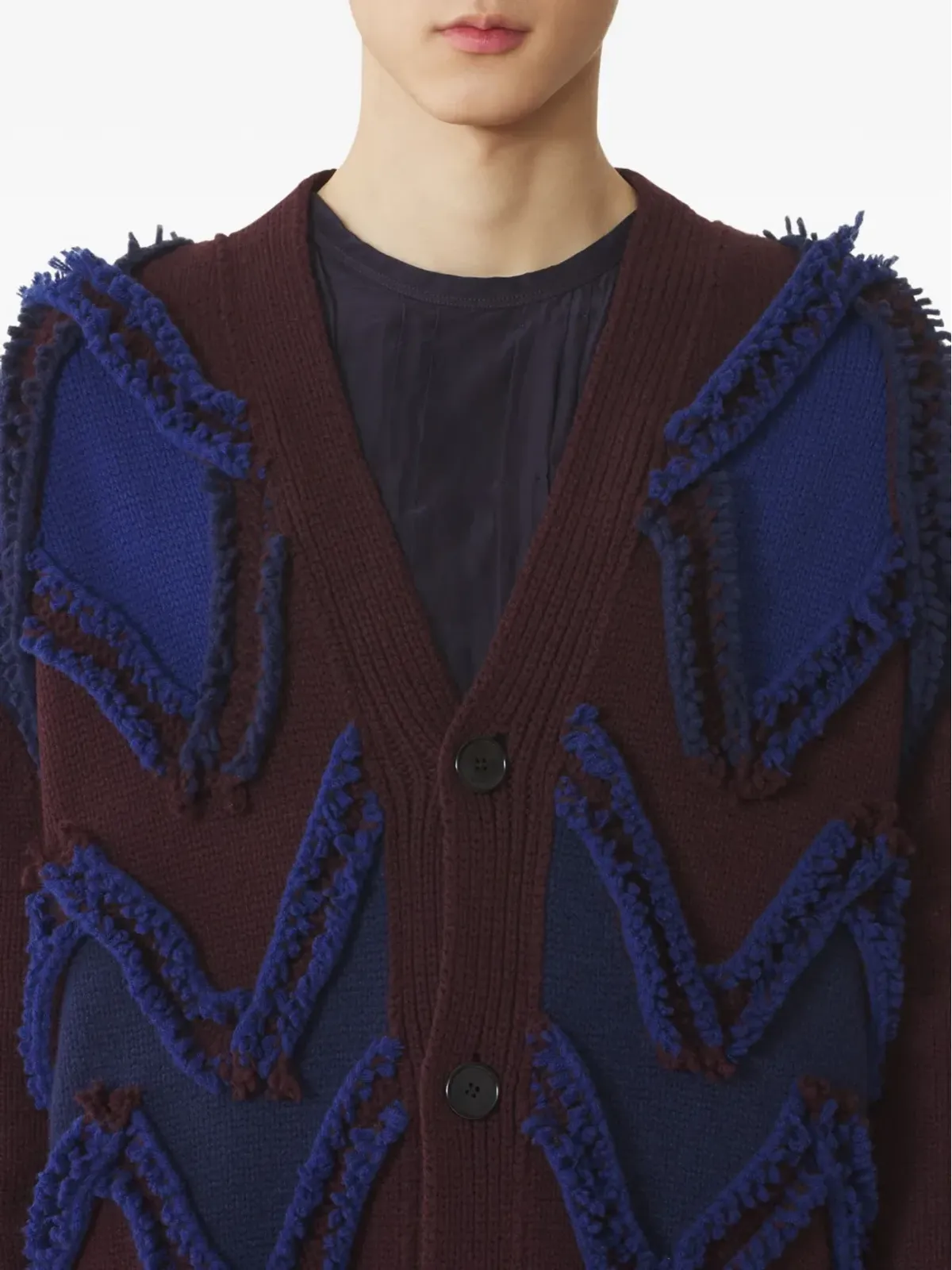 Lanvin パターンジャカード カーディガン - 画像5