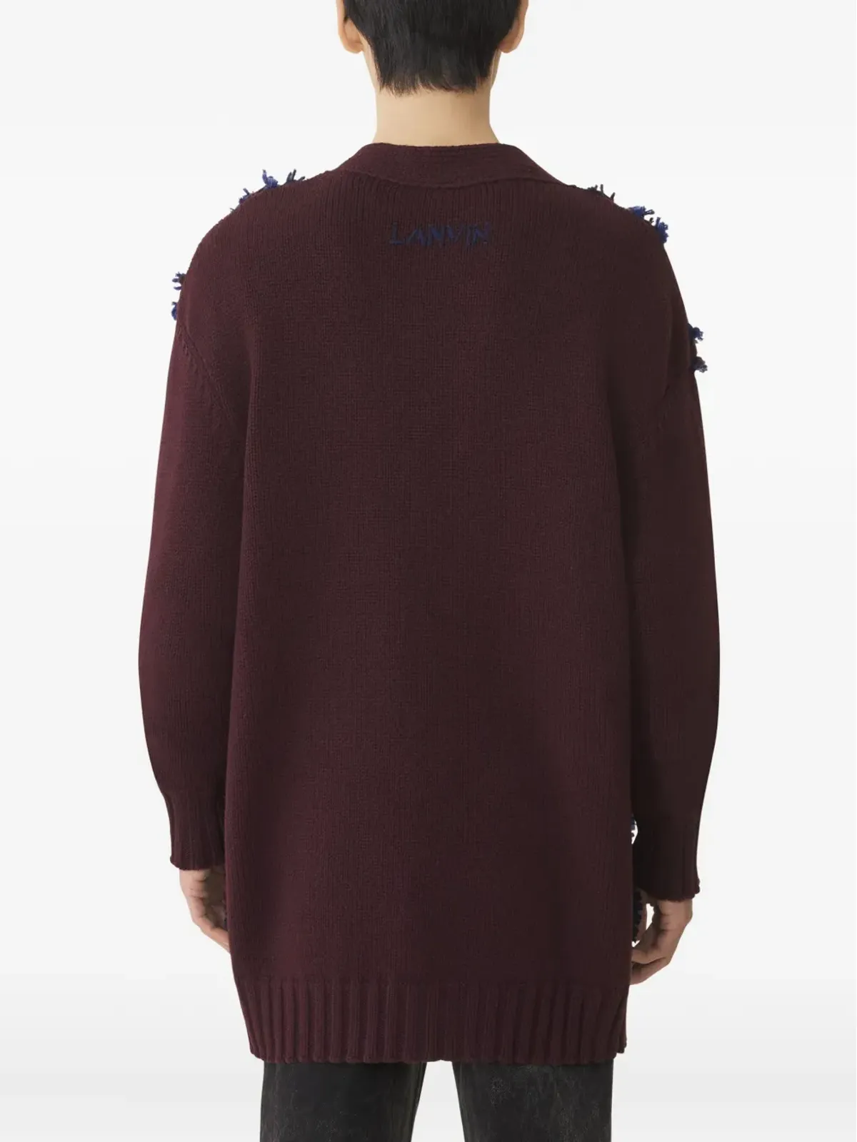 Lanvin パターンジャカード カーディガン - 画像4