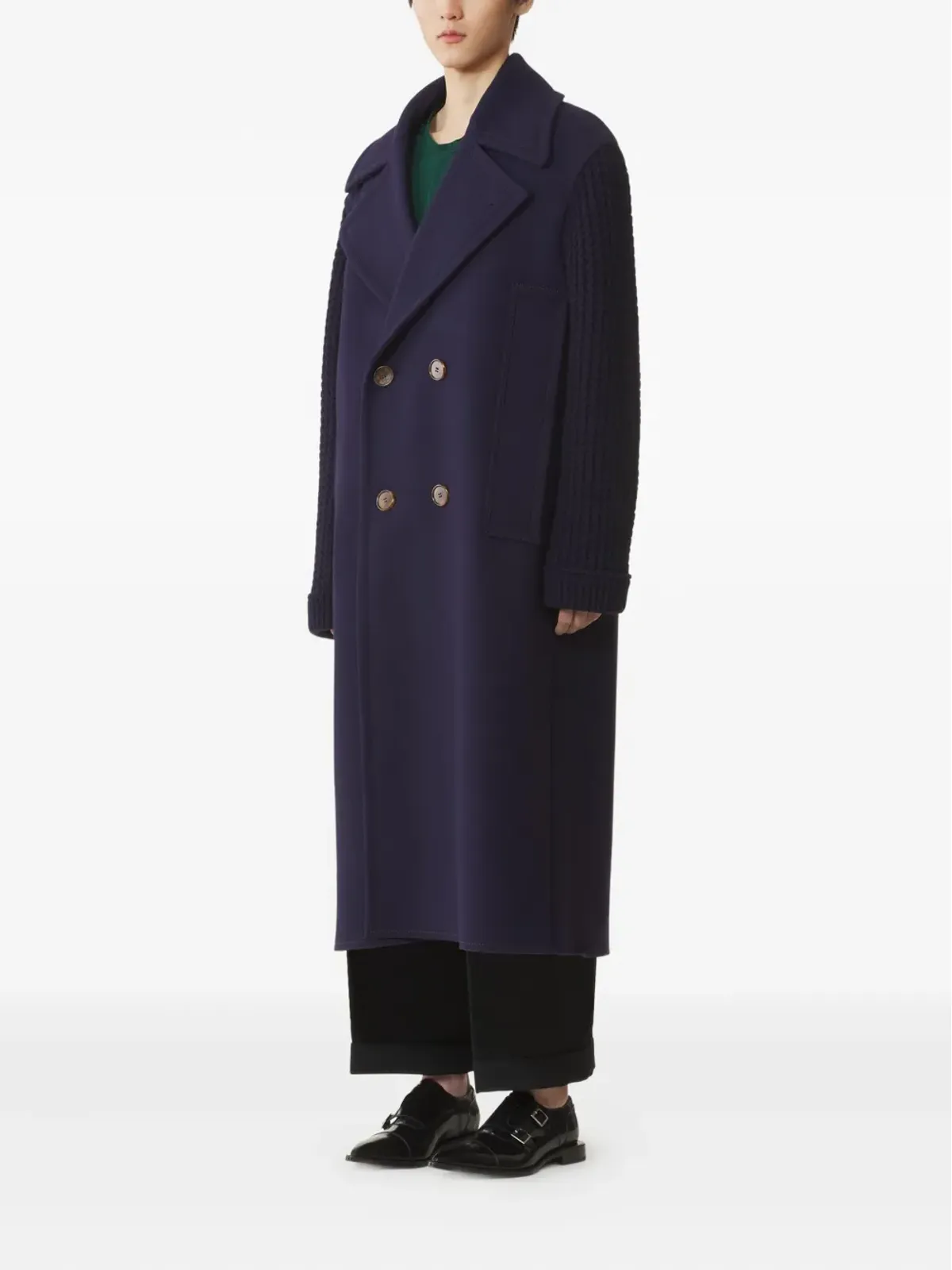 Lanvin ダブルブレストコート - 画像3