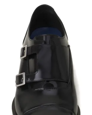 Lanvin ダブルバックル付きポインテッドモンクシューズ - サムネイル4
