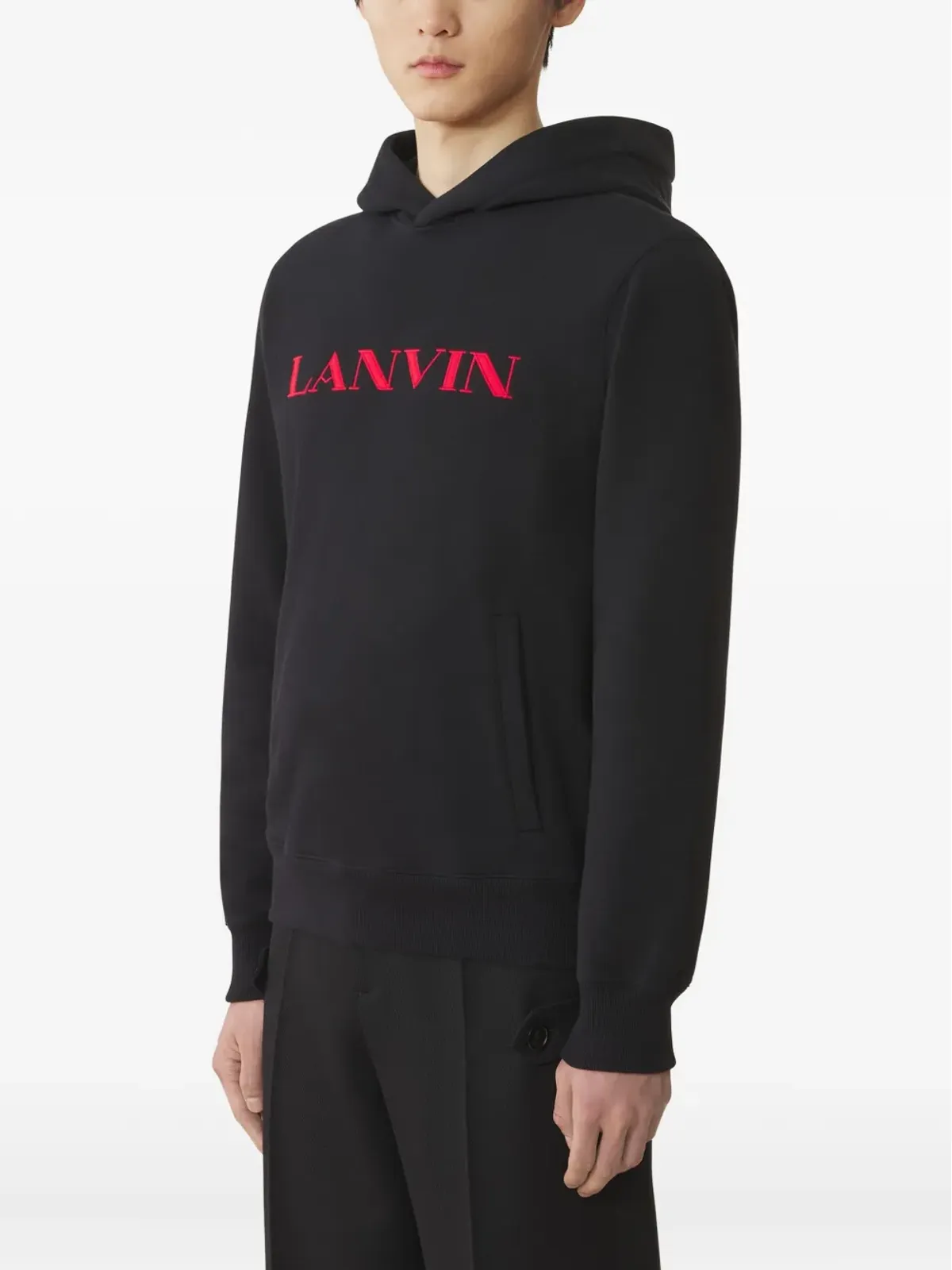 Lanvin ロゴプリントパーカー - 画像3