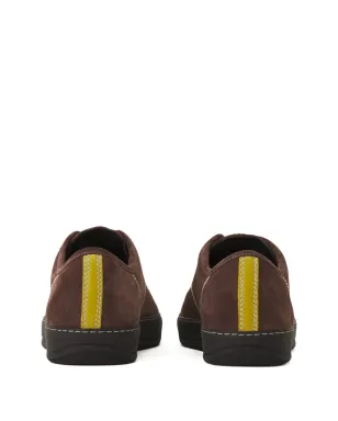 Lanvin スエードレザー レースアップスニーカー - ブラウン - サムネイル3