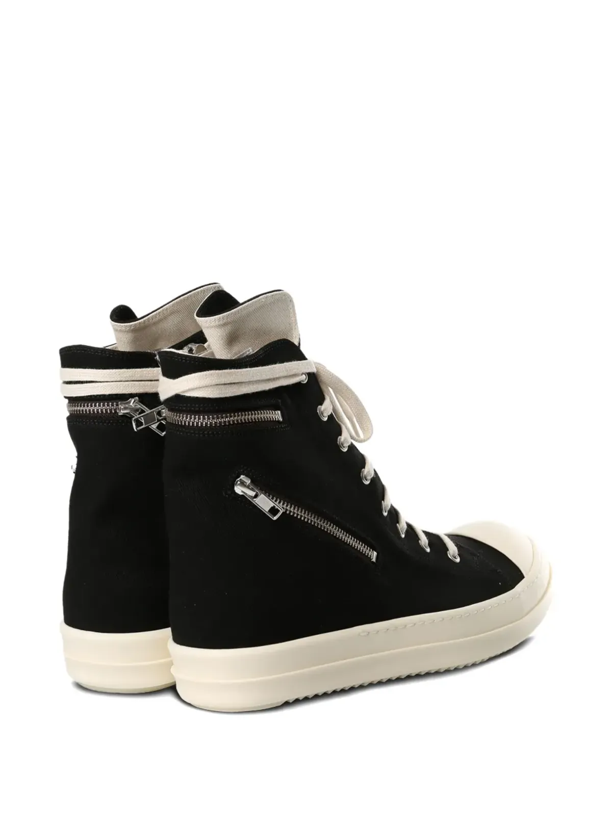 Rick Owens DRKSHDW レースアップジップスニーカー - 画像3