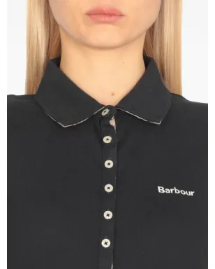 Barbour 六つボタン刺繍ロゴ ポロシャツ - サムネイル5