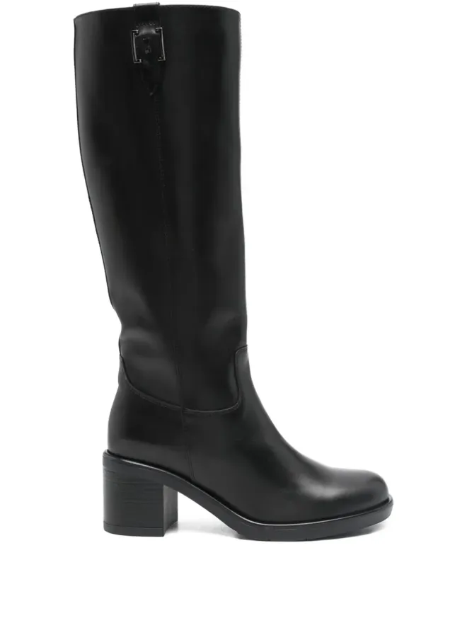 NERO GIARDINI NERO GIARDINI バックルディテール ブロックヒール ブーツの商品画像