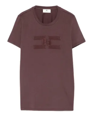 Elisabetta Franchi 刺繍ロゴ入りTシャツ - サムネイル1