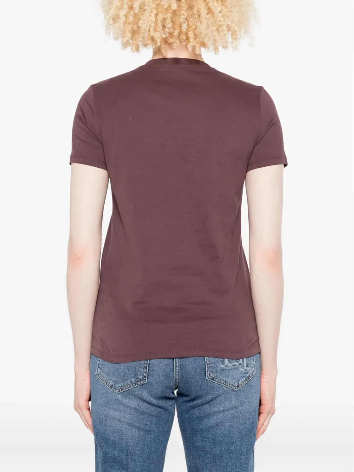 Elisabetta Franchi 刺繍ロゴ入りTシャツ - 画像4