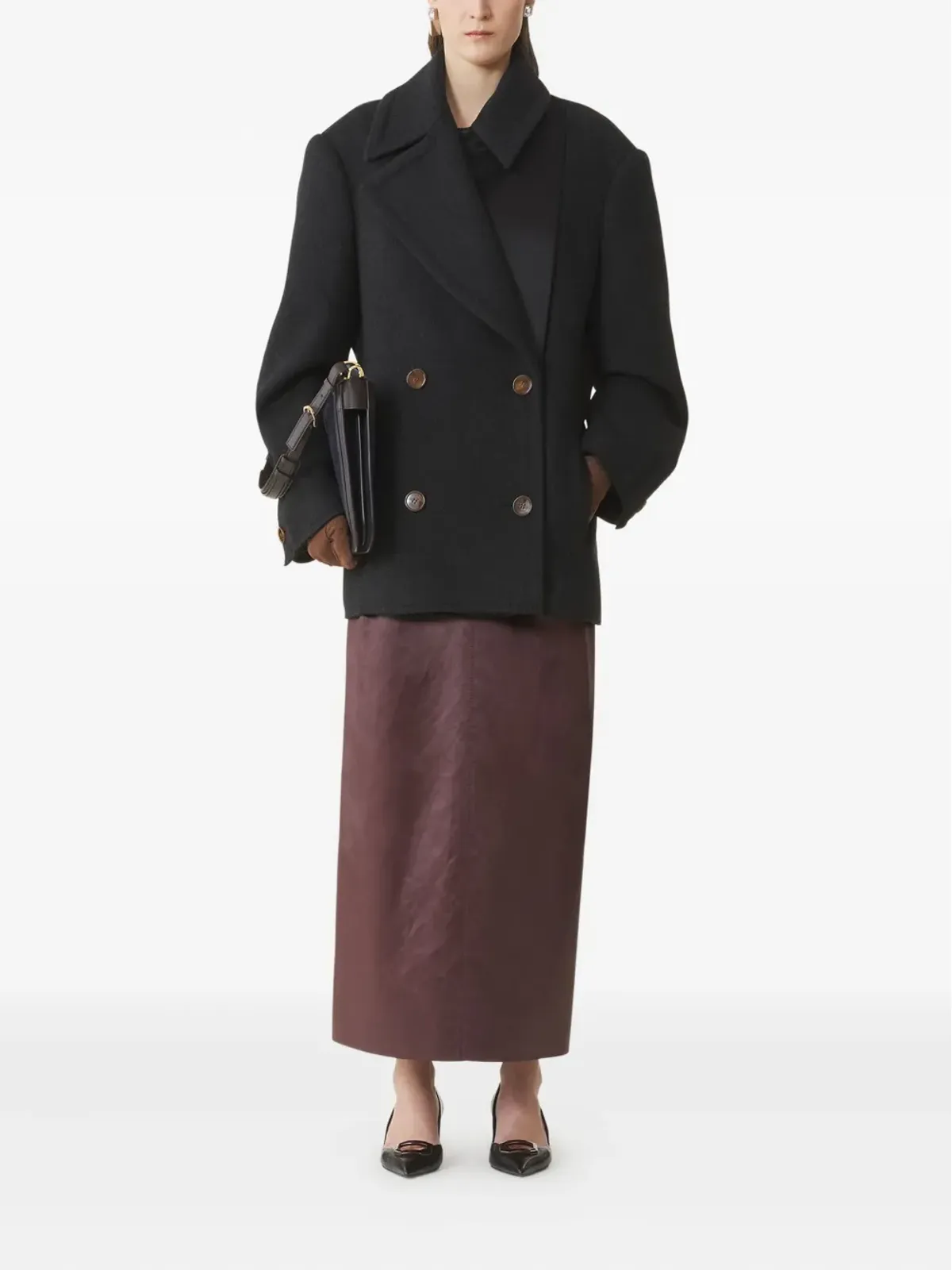 Lanvin ダブルブレスト ロングスリーブジャケット - 画像2