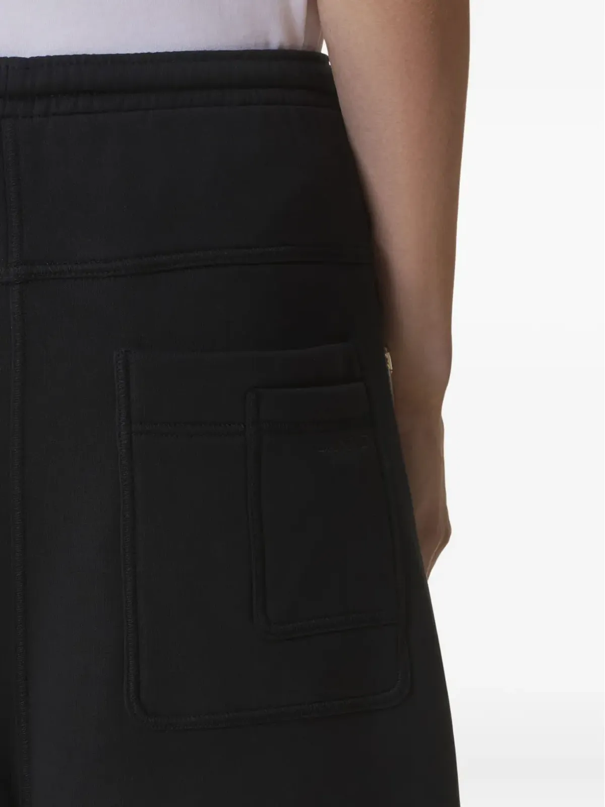 Lanvin プリーツ入りドローストリングパンツ - 画像5