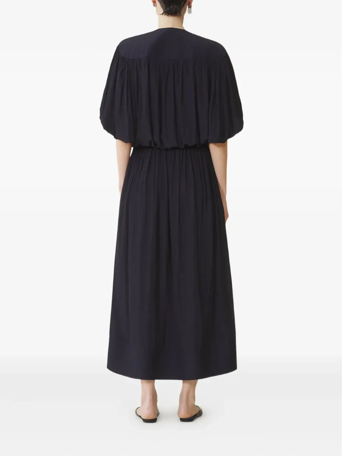 Lanvin プリーツマキシドレス - 画像4