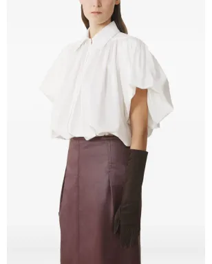Lanvin パフスリーブコットンブラウス - サムネイル3