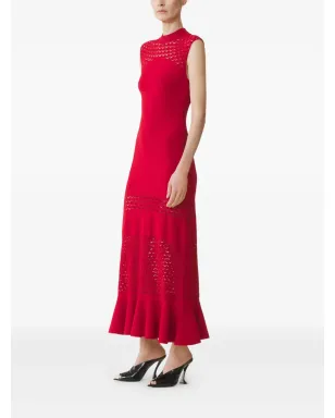 Lanvin ノースリーブ・マキシドレス - レッド - サムネイル3