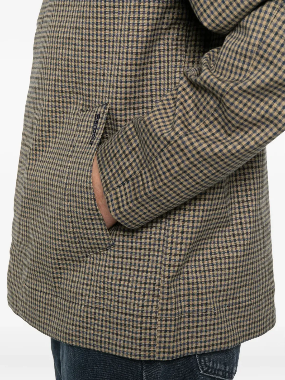 Barbour チェック柄シャツジャケット - 画像5
