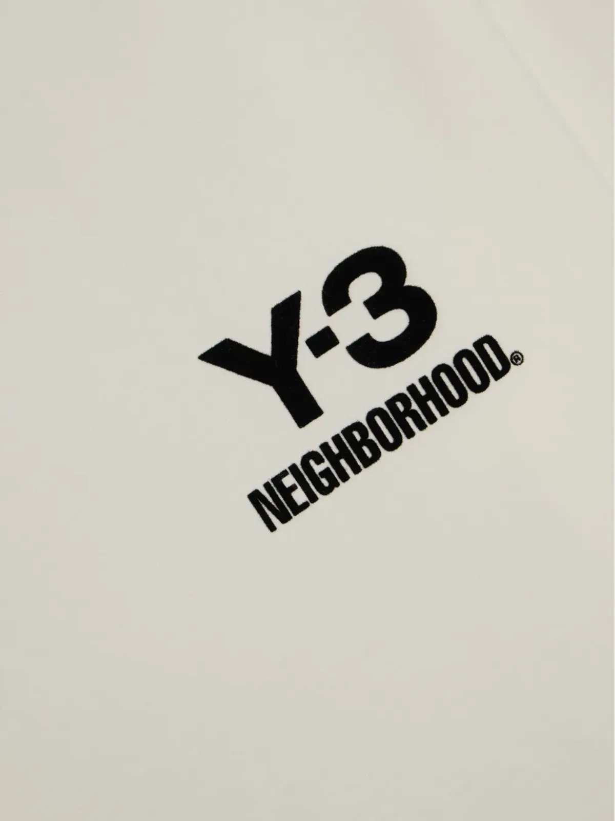 Y-3 x Neighborhood ロゴ入り ロングスリーブ Tシャツ - 画像3