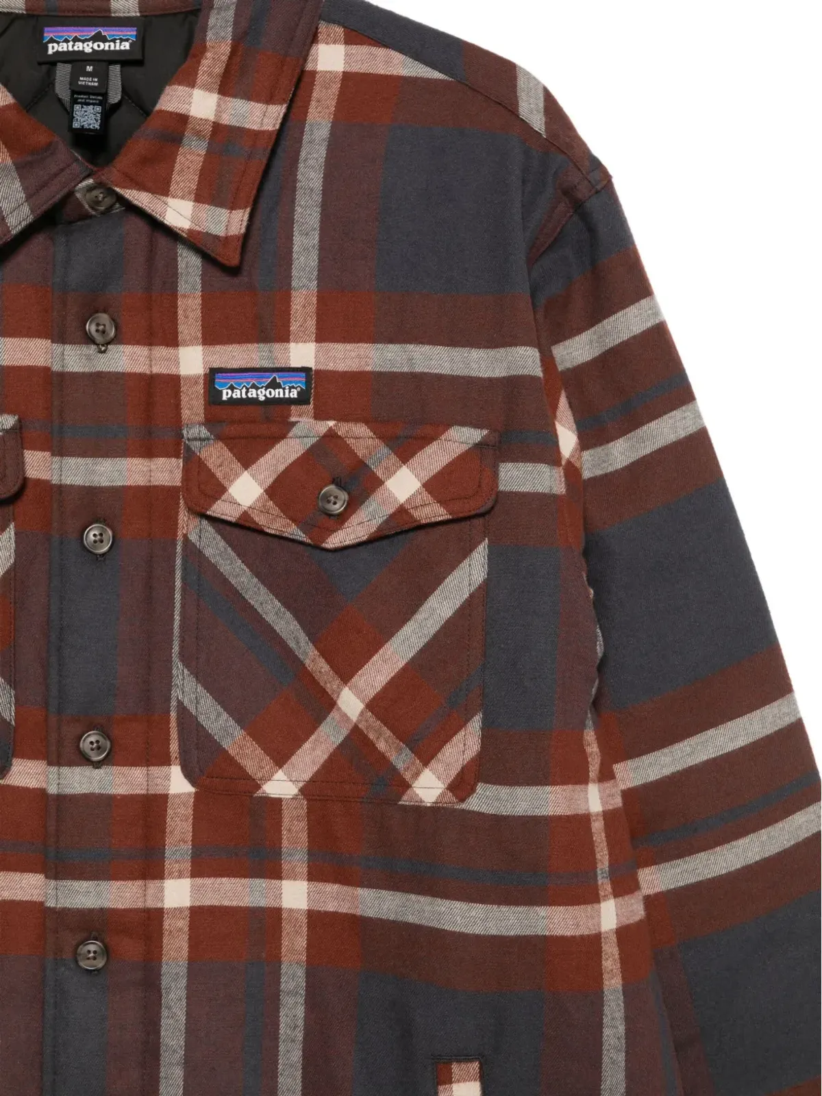 Patagonia チェック柄コットンシャツ - 画像3