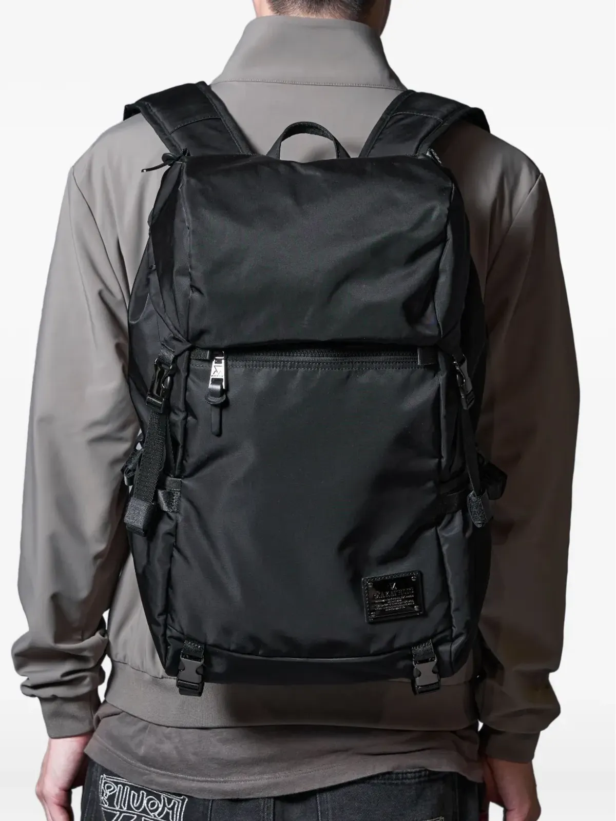 Makavelic The Command 2 flap-pocket backpack - Black - 画像2