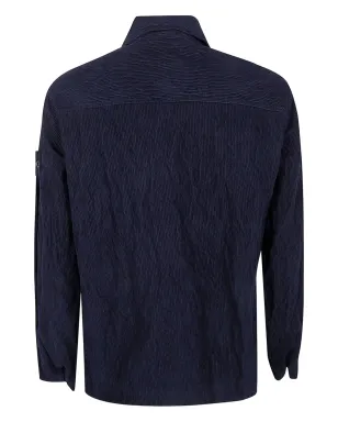Stone Island コーデュロイ ロゴパッチ シャツ - サムネイル2