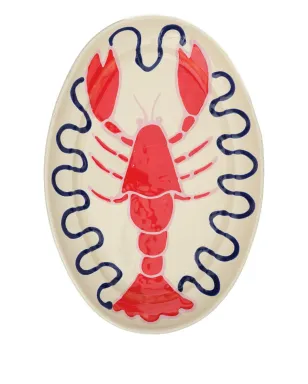 Amuse La Bouche ロブスター柄セラミックプラター - サムネイル1