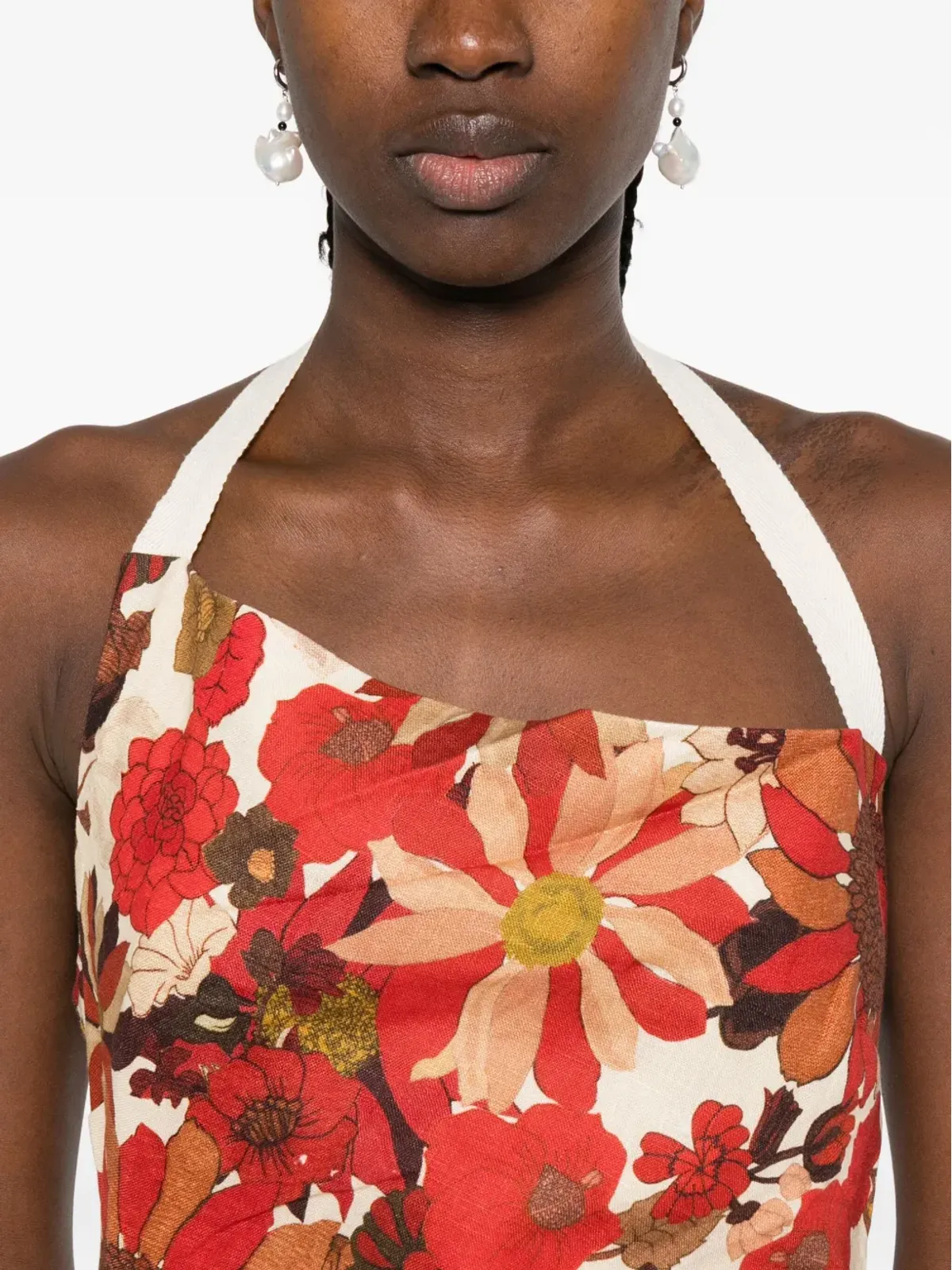 SIR. Castella 花柄プリント ワンピース - 画像5
