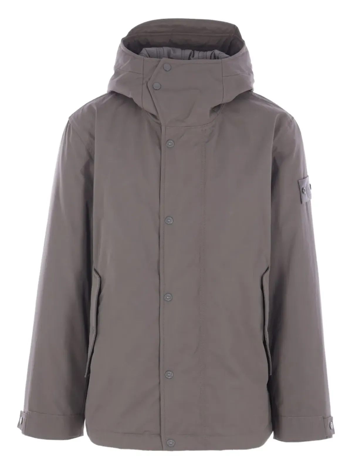 Stone Island フード付きコットンジャケット - 画像1