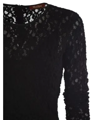 Max Mara ロングスリーブ レース マキシドレス - サムネイル3